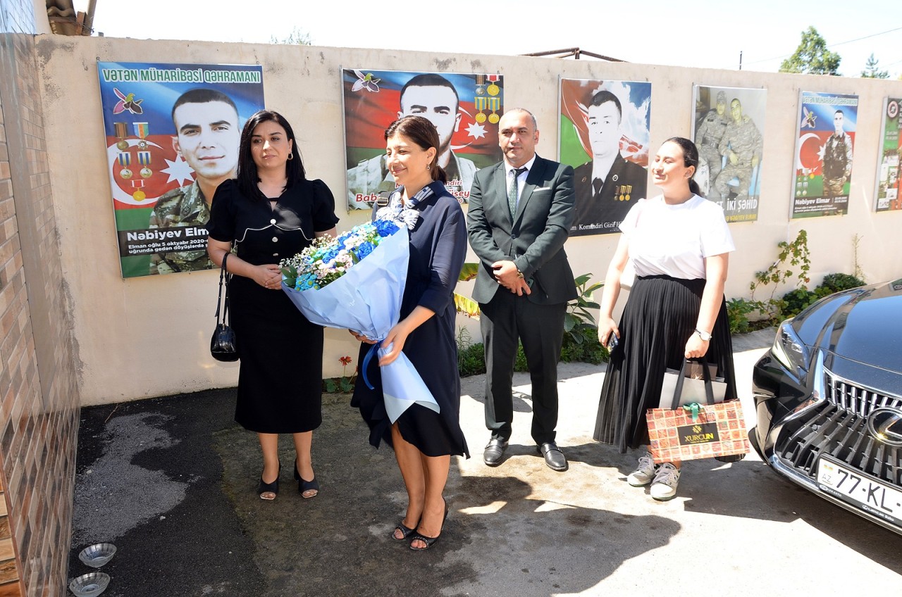 Millət vəkili Günay Əfəndiyeva Pirallahıda - FOTOLAR